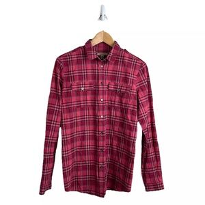 Burberry Brit Shirt Nova Check Plaid Button Down M